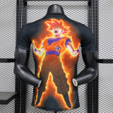 2024-25 Japan black and orange player version jersey (The player version is more slim fit, it is recommended to buy one size larger)