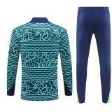Brazil 2024 green line training suit