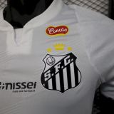 2024-25 Santos   home player version jersey (The player version is more slim fit, it is recommended to buy one size larger)