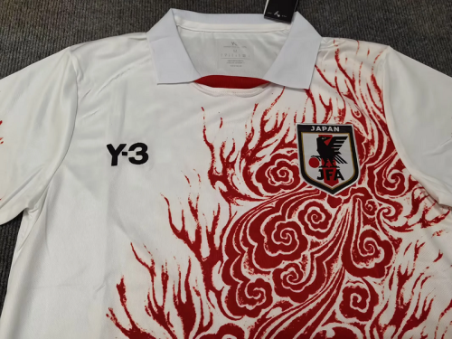 2024-25 Japan Y-3 special version white soccer jersey size
