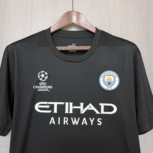 2023-24 Manchester City  black champion league jersey
