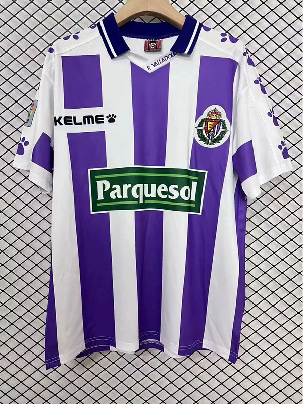 95-96 Real Valladolid home retro jersey