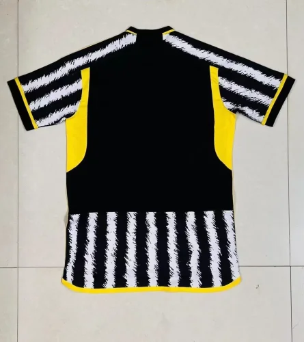 2023-24 Juventus home soccer jerseys