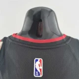 75th Anniversary Miami Heat BUTLER#22 black NBA Jersey