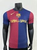 2025-26 Barcelona  x Travis Scott Player version jersey   (The player version is more slim fit, it is recommended to buy one size larger)