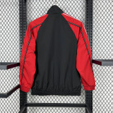 Manchester United 1998-99 red and black windreaker