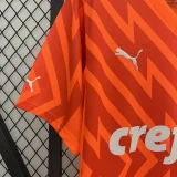 2024-25 Palmeiras Orange goalkeeper jersey