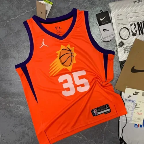 2023 Season Suns Orange Flyer Announcement Version 22 NBA Jersey