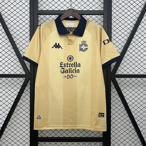 2024-25 Deportivo de La Coruna 25 years anniversary soccer jersey