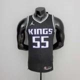 75th Anniversary Williams#55 Jordan Kings Black NBA Jersey