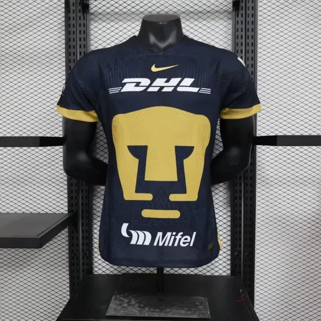 2023-24 Pumas away player version soccer jerseys (The player version is more slim fit, it is recommended to buy one size larger)