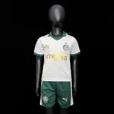 2024-25 Palmeiras away white kid kit