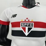2024-25 Sao Paulo home player version(The player version is more slim fit, it is recommended to buy one size larger)