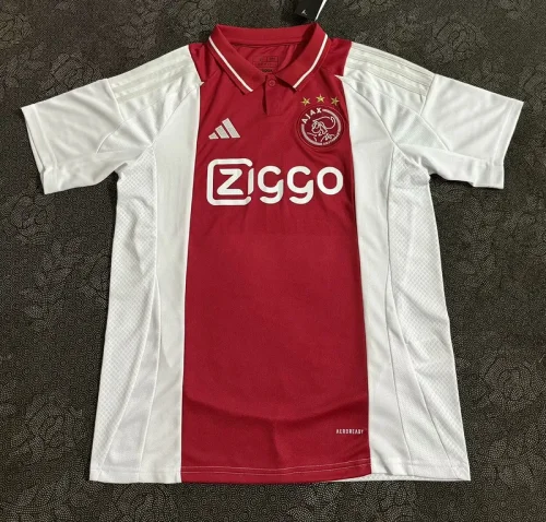 2024-25 Ajax home soccer jersey
