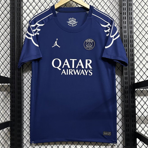 2024-25 Paris Saint Germain fourth away blue jersey