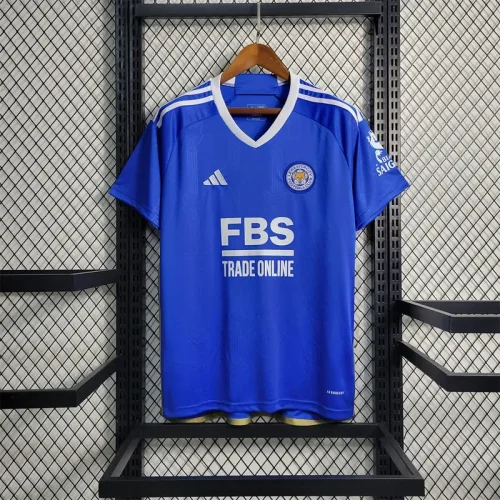 Leicester City 2023-24 home soccer jerseys