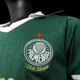 2024-25 Palmeiras home green kids kit