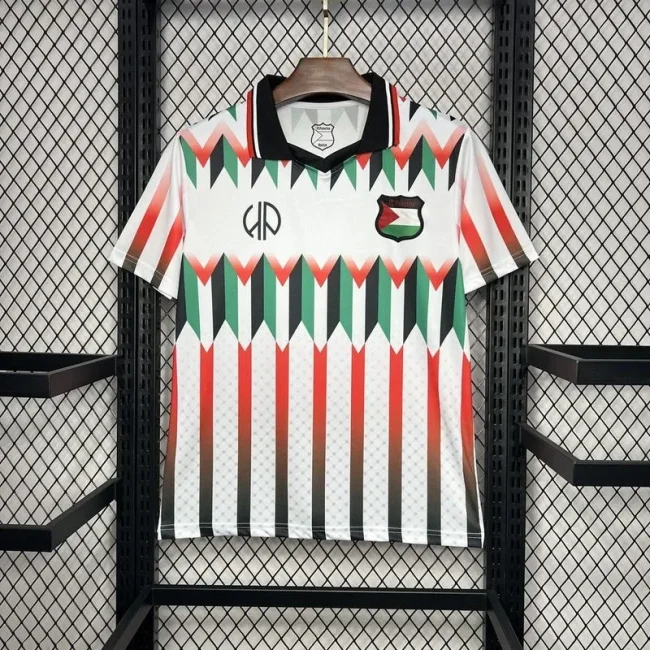 2024-25 CD Palestino Hypepeace Joint Edition White Retro Jersey