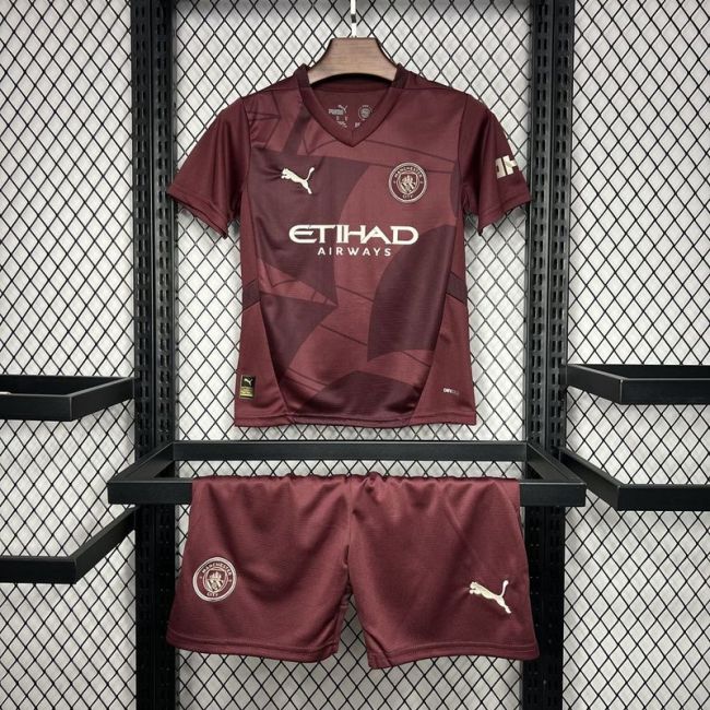 2024-25 Manchester City third away kid kit