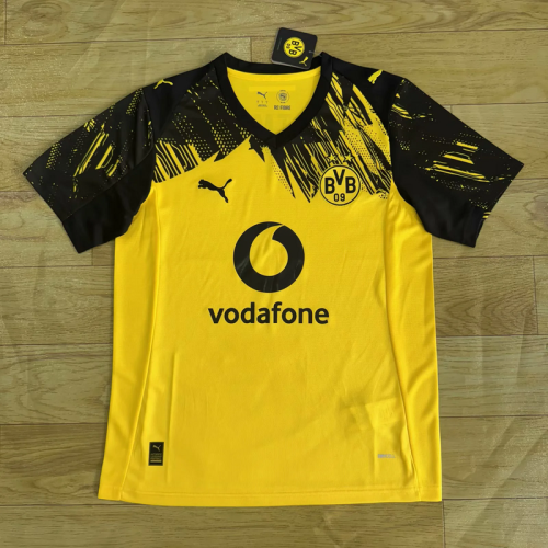 2025-26 Dortmund home soccer jersey