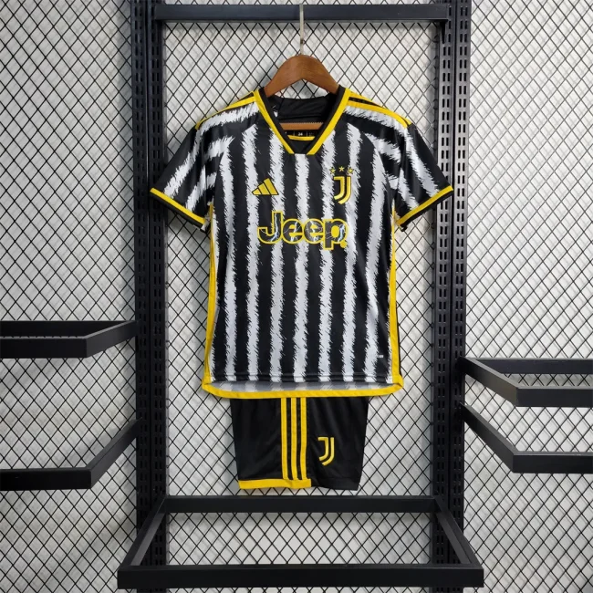 Juventus 2023-24 kids soccer jerseys