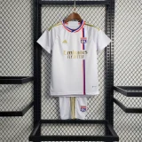 Lyon 2023-24 kids Soccer jersey