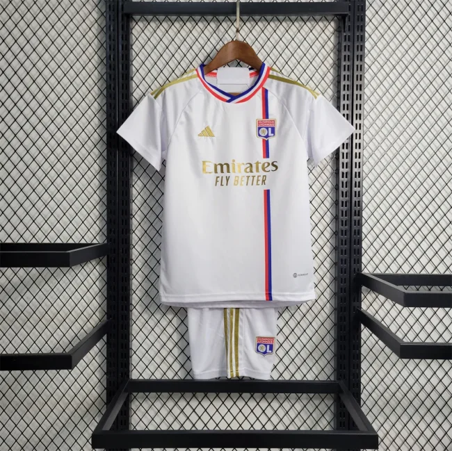 Lyon 2023-24 kids Soccer jersey
