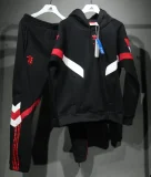 Manchester United 2024-25 black high quality hooded tracksuits
