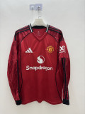 2025-26 Manchester United  home long sleeve jersey