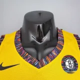 BIGGIE#72 Brooklyn Nets Commemorative Edition Yellow