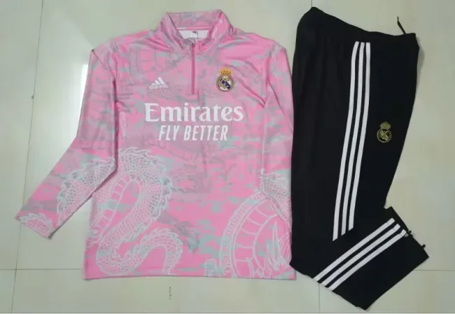 2023-24 Real Madrid Half zipper tracksuits