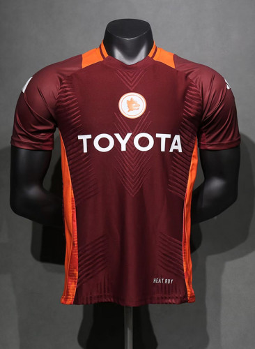 2024-25 Roma red player version training jersey   (The player version is more slim fit, it is recommended to buy one size larger)
