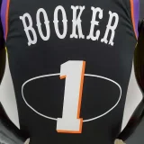 2022 Season Booker #1 Suns City Edition Black NBA Jersey
