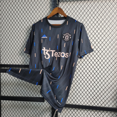 2023-24 Manchester United Pre-competition training suitjersey