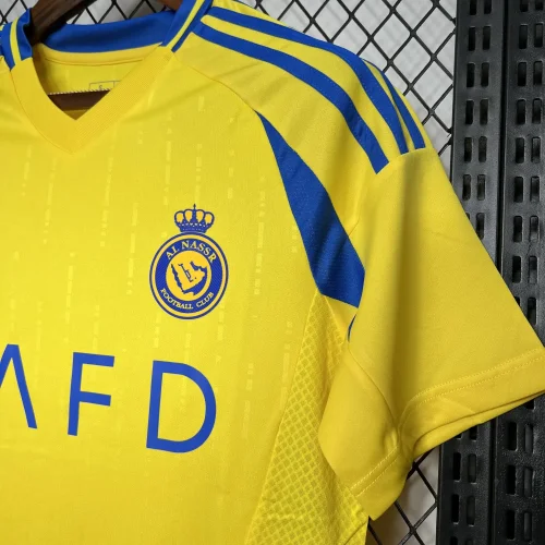 2024-25 Al-Nassr home soccer jersey