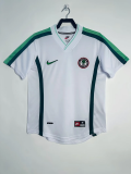 1998 Nigeria away white retro jersey