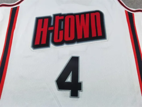 25th season Rockets City Edition White No. 4 Jalen Green