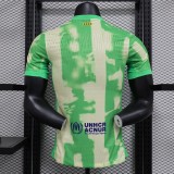 2024-25 Barcelona third away player version jersey(The player version is more slim fit, it is recommended to buy one size larger)