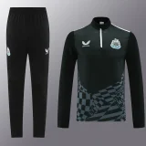2023 Newcastle 01 black half pull suit