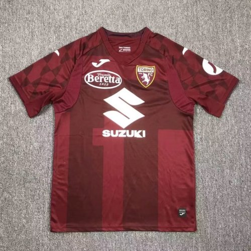 2024-25 Torino home soccer jersey