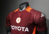 2024-25 Roma red player version training jersey   (The player version is more slim fit, it is recommended to buy one size larger)