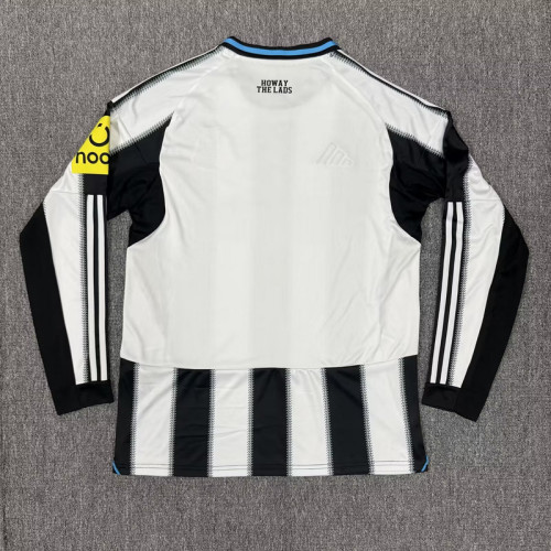 2025-26 Newcastle United home long sleeve jersey