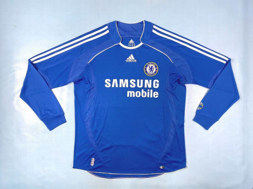 2006-07 Chelsea   home retro long sleeve jersey