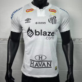 2024-25 Santos home player version jersey  (The player version is more slim fit, it is recommended to buy one size larger)