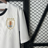 2025-26 Uruguay away soccer jersey