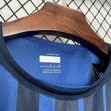 2004-05 Barcelona away blue retro jersey