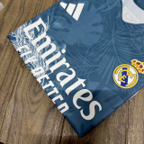 2025-26 Real Madrid  blue dragon soccer jersey