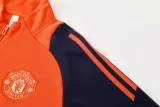 2024 Manchester United 02 Orange Kit