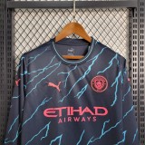 2023-24 Manchester City away long sleeve jersey