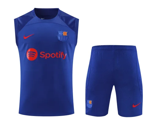 2023-24 Barcelona Blue Training Vest suit